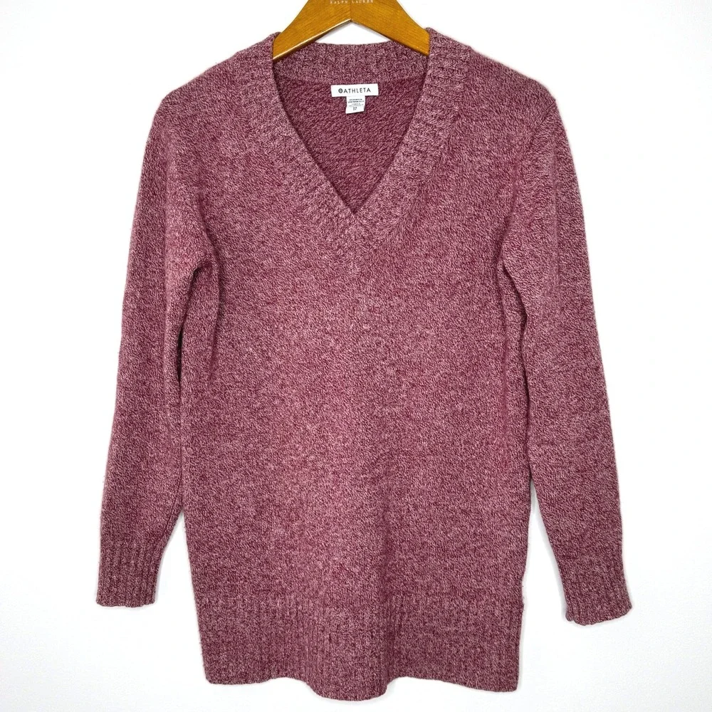 Athleta‎ Vital V Neck Tunic red Size XS